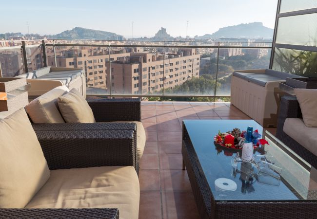 Penthouse in Alicante -  Fidalsa Penthouse Castle View 