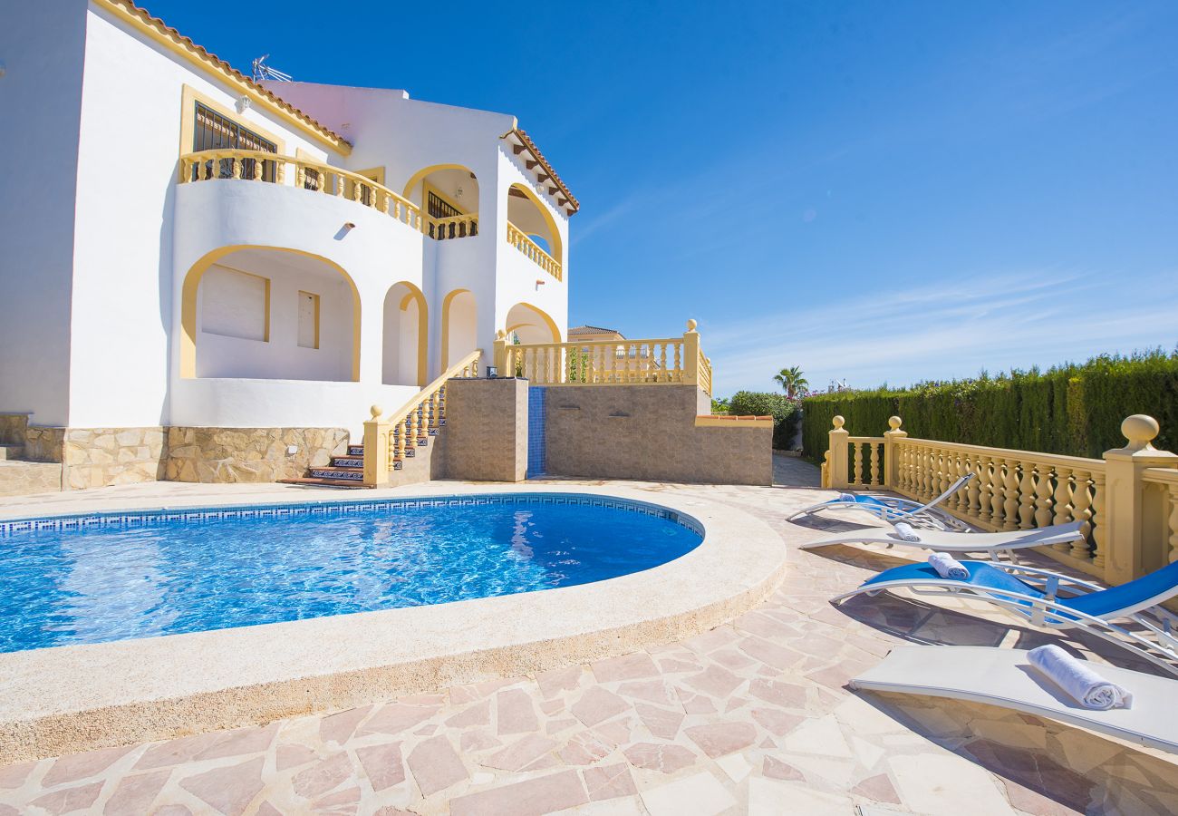 Holidays Villa Calpe - Villa Cactus Villa Calpe - Villa Cactus - Sea views and private pool